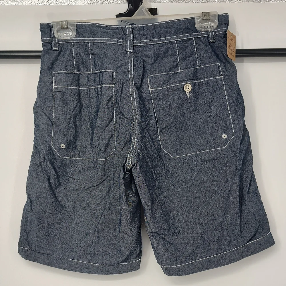 GAP Kids Speed Dry Blue Mesh Lined Shorts Size Boys 14R